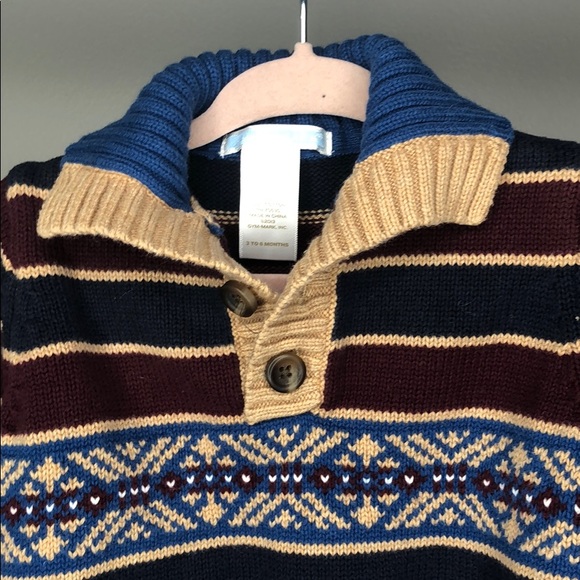 JANIE & JACK knit sweater 3 to 6 months - Picture 3 of 6